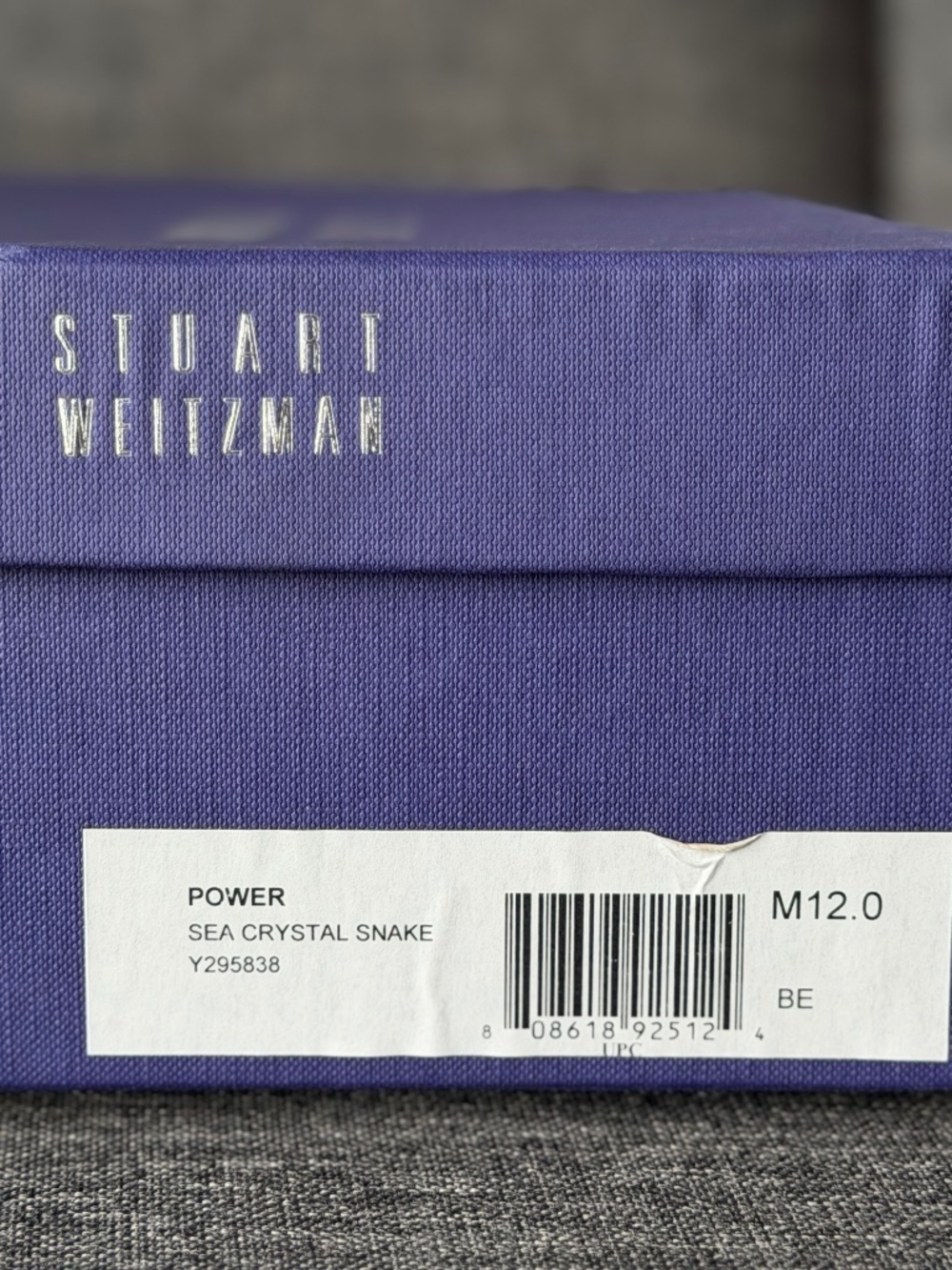 Stuart Weitzman Heels | Power - Sea Crystal Snake | size 12 | 105cm / 4.25 heel - Picture 8 of 8